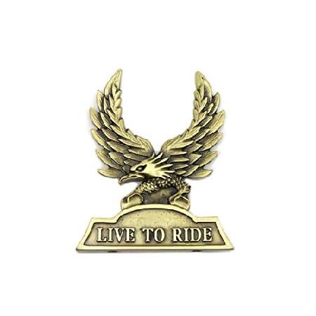 【並行輸入品】 V-Twin 42-0156 - シーシーバーインサート「Live To Ride」