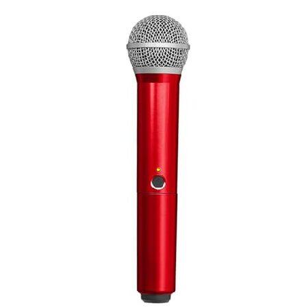 Shure WA712-RED Colored Handle Only for BLX2/PG58 ...