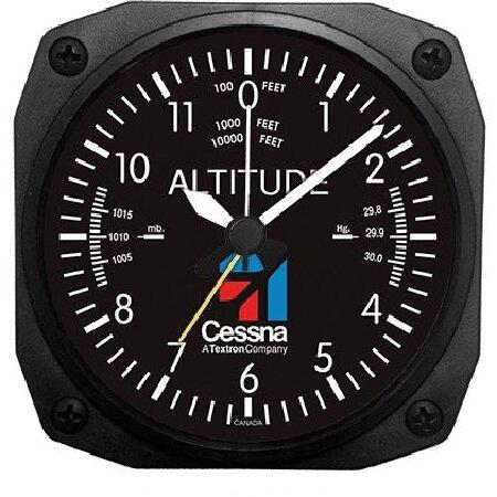 【並行輸入品】 Trintec 航空機 クラシック 高度計 CESSNA デスクトップ トラベル ア...