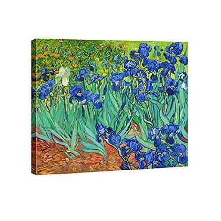 Wieco Art ヴィンセント・ヴァン・ゴッホ作 ＆quot;Irises in the Gard...