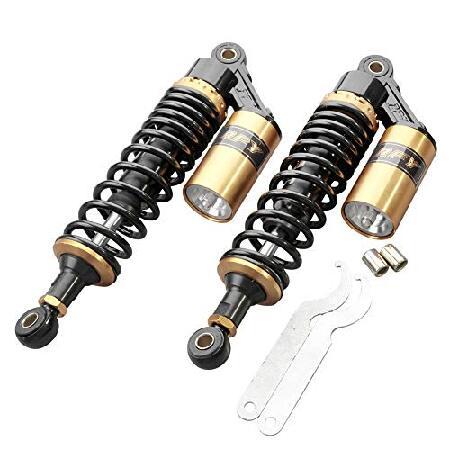 【並行輸入品】 GZYF バイク用 リアショック アブソーバー リアサスペンション 320mm 可調...