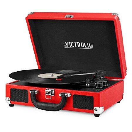 Victrola Vintage 3-Speed Bluetooth Portable Suitca...