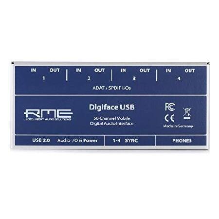【並行輸入品】 Digiface USB 66チャンネル 192kHz USBオーディオインターフェ...