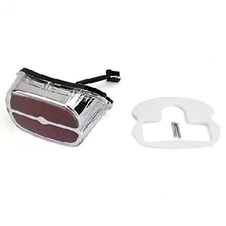 【並行輸入品】 Areyourshop(アーユアショップ)バイク・オートバイ用 レッド LED テー...