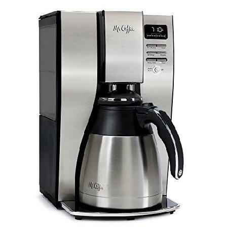 Mr. Coffee BVMC-PSTX95 10カップ 最適なブリュー サーマルコーヒーメーカー ...