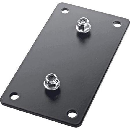 【並行輸入品】 K ＆ M 24356スピーカー壁マウントアダプタパネル3、ブラック