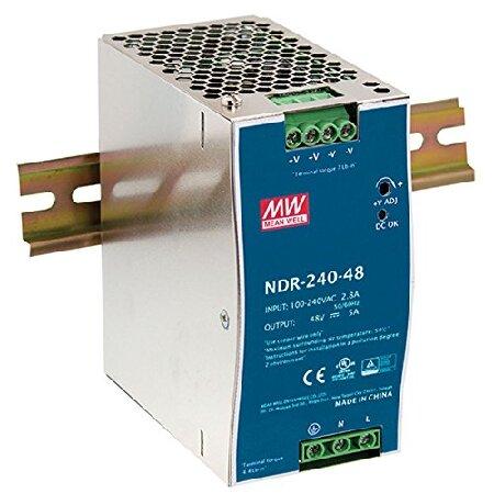 【並行輸入品】 MEAN WELL NDR-240-24 24V 10アンペア 240W 工業用DI...