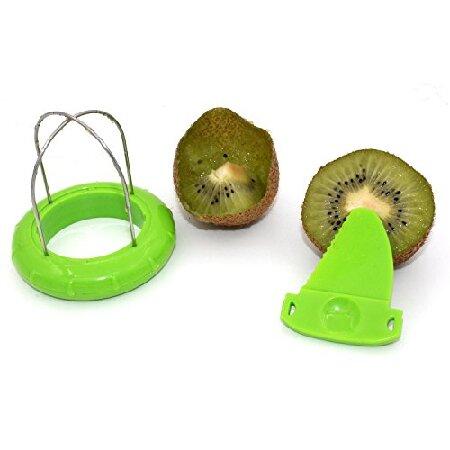 ZRAMOテつョ TH502 Green Kiwi Fruit Cut Digging Core T...