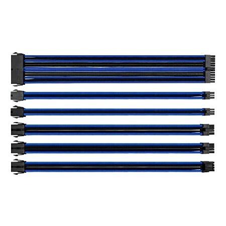 【並行輸入品】 TtMod Sleeved Ext Cbl Kit Blue