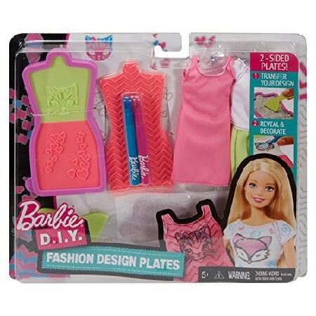 【並行輸入品】 Barbie D.I.Y. Fashion Design Plates #2