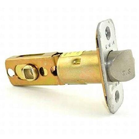 【並行輸入品】 Kwikset 83518-15 UL 調節可能 半径コーナー デッドラッチ サテン...