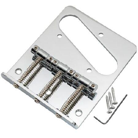 【並行輸入品】 Musiclily Basic 10.8mmピッチ ギター テレキャスターブリッジア...