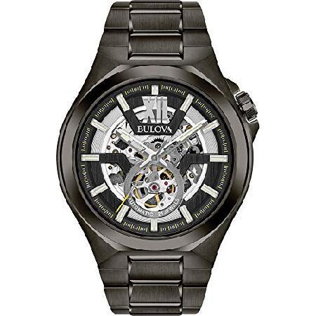 【並行輸入品】 Bulova Men's Automatic Black 98A179