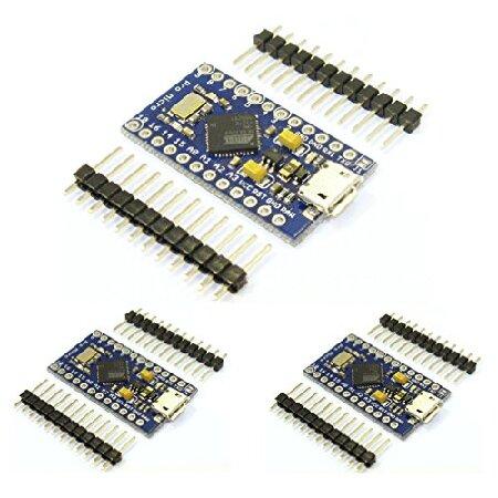 【並行輸入品】 HiLetgo Atmega32U4 5V 16MHz ブートローダーIDE マイク...
