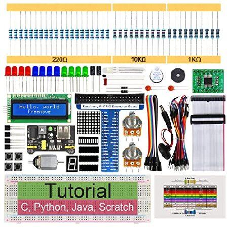 【並行輸入品】 Freenove Raspberry Pi 4 B 3 B+ 400 用スーパー ス...