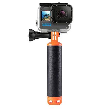 Suptig ハンドグリップ 防水ハンドル 一脚 フローティングマウント Gopro Hero 12...