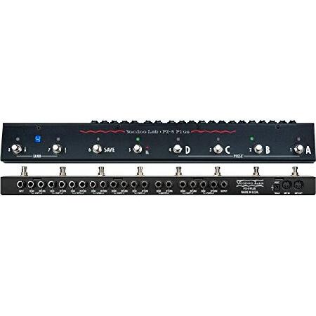 【並行輸入品】 Voodoo Lab PX-8 PLUSトゥルーバイパスプログラマブルペダルスイッチ...