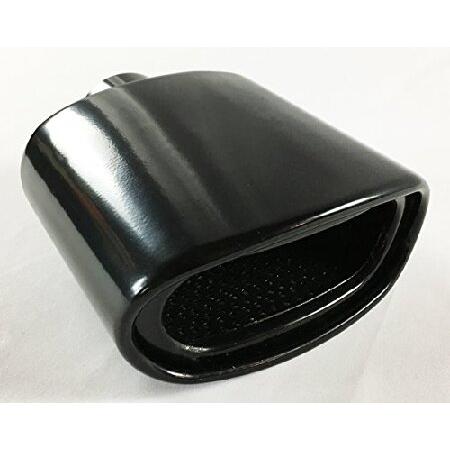 【並行輸入品】 Exhaust Tip 2.25&quot; Inlet 5.50 X 3.00&quot; High ...