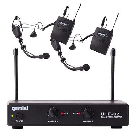 Gemini Sound UHF-02HL Professional Audio DJ Equipm...