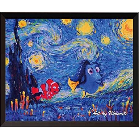 【並行輸入品】 Uhomate Dory ファインディング・ニモ ヴィンセント・ヴァン・ゴッホ 星月...