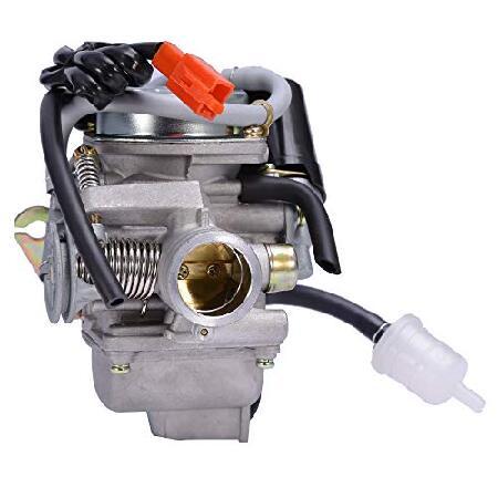 【並行輸入品】 4ストロークGY6 125cc 150cc ATV用PD24Jキャブレターゴーカート...