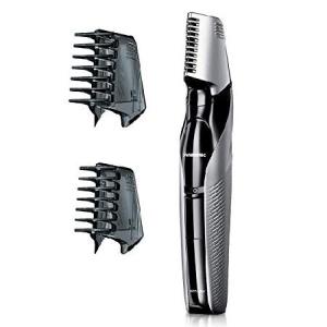 Panasonic Body Hair Trimmer for Men, Cordless Waterproof Design, V-Shaped Trimmer Head with 3 Comb Attachments for Gentle, Full Body Grooming, ER-GK60｜inter-trade