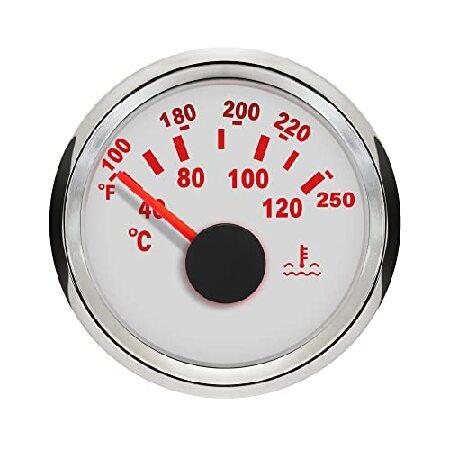 【並行輸入品】 ELING 2インチ 自動海洋水温計キット 温度計 40-120℃ 直径52mm 1...