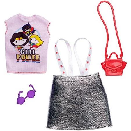 【並行輸入品】 (バービー) Barbie DCコミックス ガールパワーファッションセット