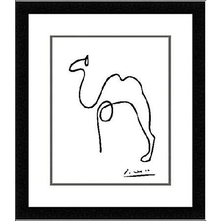 Buyartforless フレーム入りThe Camel Drawing by Pablo Pic...