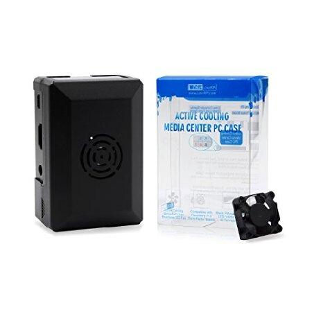 【並行輸入品】 LoveRPi アクティブ冷却メディアセンターPCケース ファン付き Raspber...