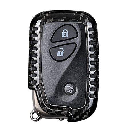 【並行輸入品】 100 %カーボンファイバーケースfor LexusキーFob、純正カーボンファイバ...