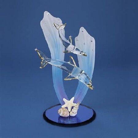 【並行輸入品】 Glass Baron Dolphin ＆ Baby