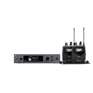 Sennheiser Pro Audio In ear Monitor System with 2 belt packs Range A (516- 558Mhz) (ew IEM G4-TWIN-A)｜inter-trade