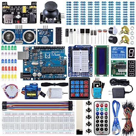 【並行輸入品】 Miuzei UNO R3スターターキット Arduinoプロジェクト用 UNO R...