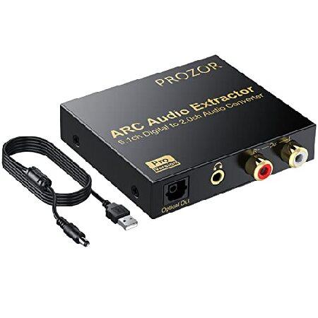 PROZOR HDMI Audio Extractor 192KHz DAC Converter A...