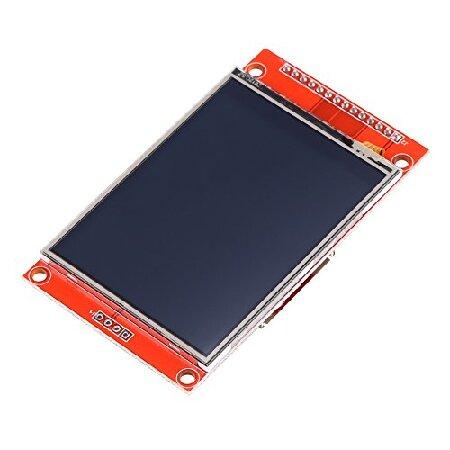 Akozon 2.8インチ 240x320 SPI TFT LCD タッチパネル シリアルポートモジ...