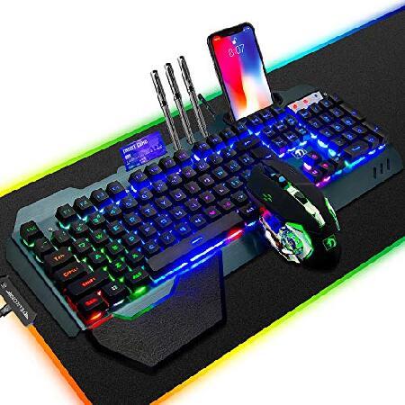 【並行輸入品】 FELiCON Wired Game Keyboard and Mouse Comb...