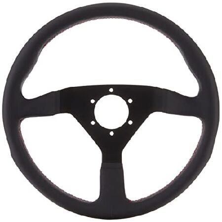 【並行輸入品】 Momo MCL35BK3Bステアリングホイール（モンテカルロ350レザーレッドステ...