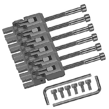 【並行輸入品】 SUPVOX ダブルロックシスティームロックサドル6個セット フロイドローズギタート...