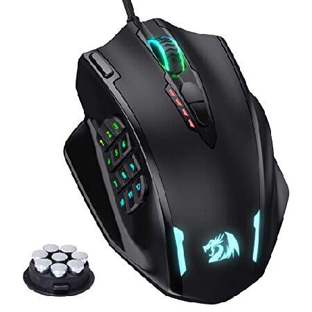 Redragon M908 Impact RGB LED MMO Gaming Mouse with...