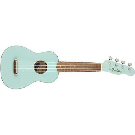 【並行輸入品】 Fender ウクレレ Venice Soprano Uke, Daphne Blu...