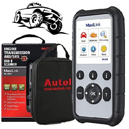 【並行輸入品】 Autel OBD2スキャナー診断コードリーダー ML629 - ABS/SRS/エ...