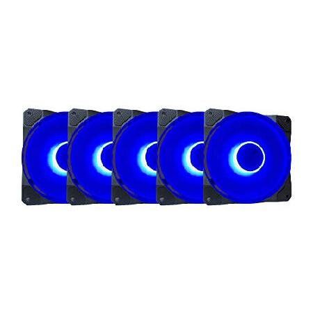 【並行輸入品】 Apevia CO512L-BL Cosmos 120mm ブルー LED ウルトラ...