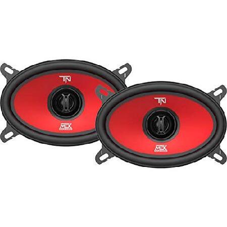 【並行輸入品】 MTX Terminator46 40ワット RMS 4 X 6インチ 2ウェイ ポ...