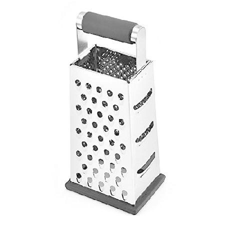 【並行輸入品】 LOMONI 縦型 ステンレススチール 格子 4面 箱入り おろし金 キュウリ 人参...