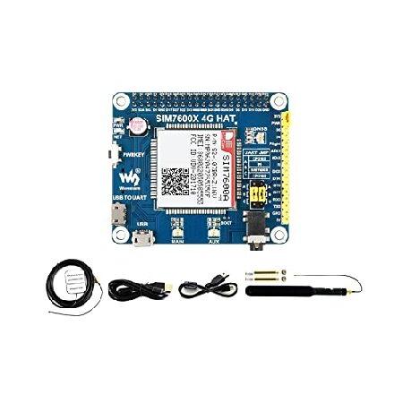 【並行輸入品】 Waveshare 4G/3G/GNSS HAT for Raspberry Pi ...