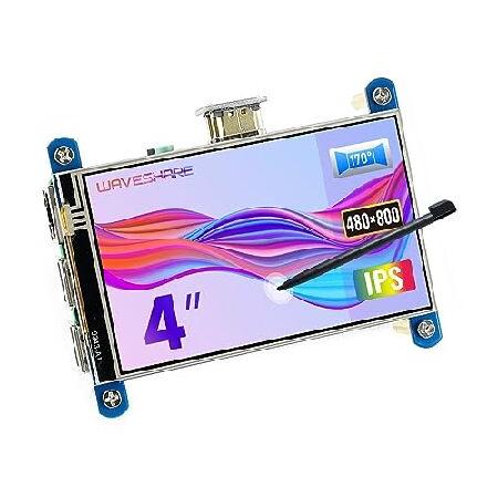 【並行輸入品】 waveshare 4インチ 抵抗性タッチスクリーン LCD Raspberry P...