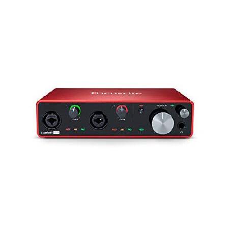 【並行輸入品】 Focusrite Scarlett 4i4 3rd Gen 第3世代 オーディオイ...