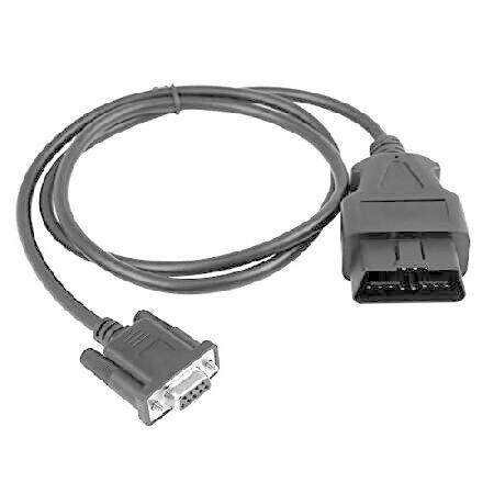 【並行輸入品】 X AUTOHAUX OBD2 シリアル RS232 診断延長コネクタケーブル 16...