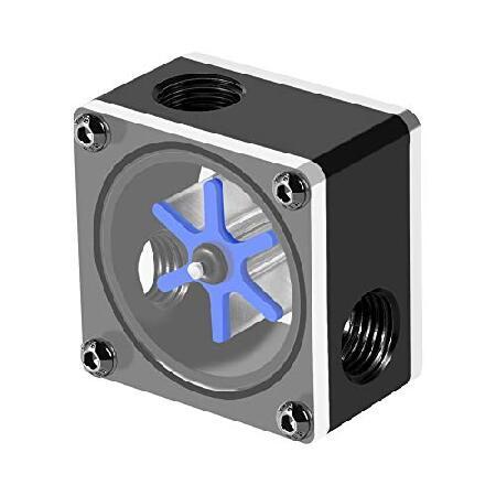 【並行輸入品】 Wendry PC水流量計 6インペラー 3ウェイフローメーターインジケーター PC...